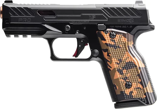 Fusion XF PRO 9mm 4in pistol black frame bronze barrel 2x10rd magazines