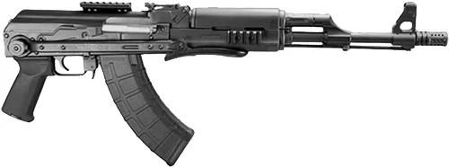 Zastava ZPAP M70 7.62x39 underfolding stock AK rifle folded view