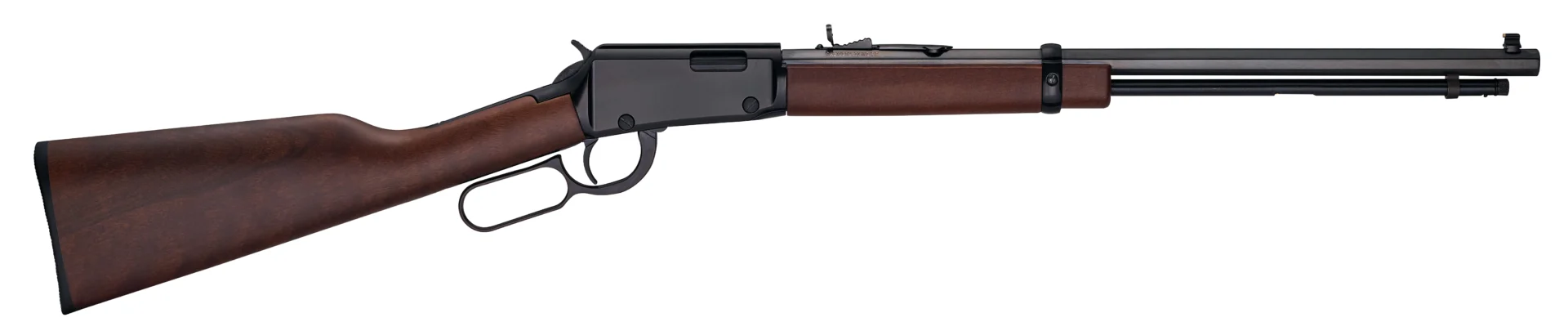 Henry H1 Frontier lever rifle with 20-inch octagon blued barrel and walnut stock