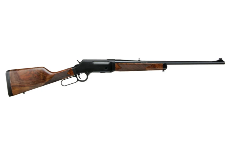 Henry Long Ranger .308 Win 20-inch lever-action rifle with walnut stock and folding adjustable sights