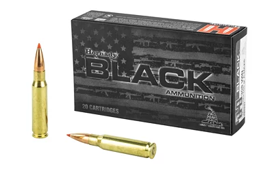 Hornady Black .308 Winchester 155 gr A-MAX ammunition 20 round box