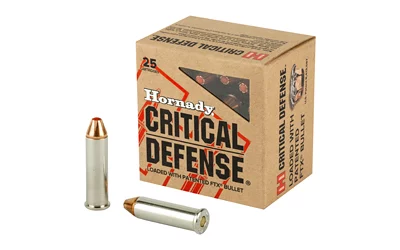 Hornady Critical Defense .357 Magnum 125 gr FTX 25 rd box