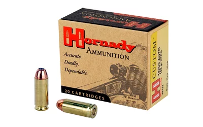 Hornady Custom 10mm Auto 155 gr XTP jacketed hollow point 20 rd box
