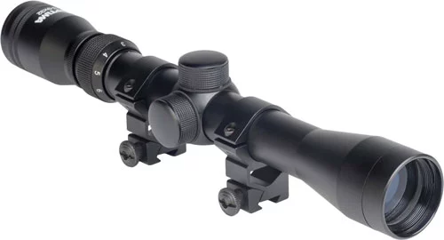 Hatsan Optima 3-9x32 airgun scope with rings and caps product image