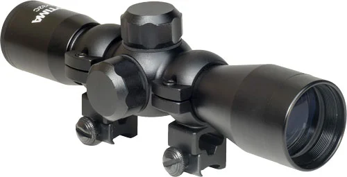 Hatsan Optima 4x32C compact scope with rings and lens caps