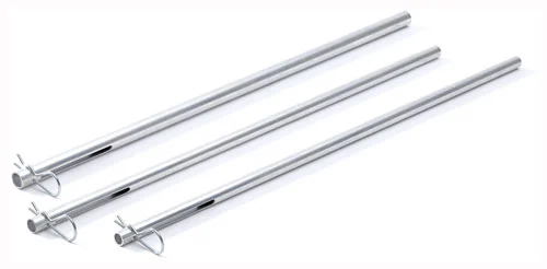 Hornady Lock-N-Load bullet tube 3-pack for 40 S&W and 10mm, aluminum with milled window