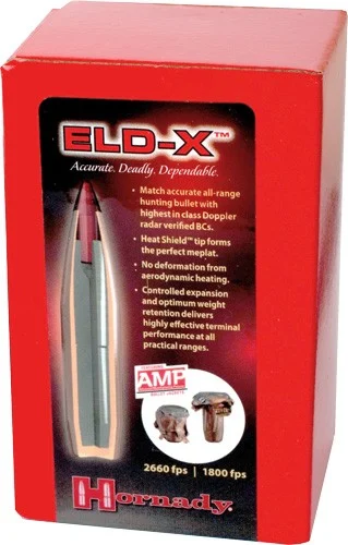 Hornady ELD-X 7mm .284 162 grain bullets 100 per box