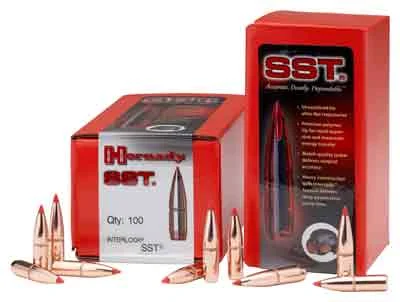 Hornady SST 7mm (.284) 162 gr polymer tip boat-tail bullets, 100 per box