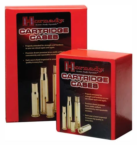 Hornady 86706 .30 Nosler unprimed brass 20-pack box