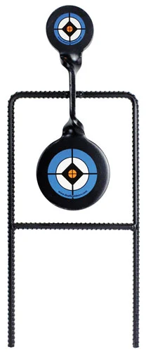 Do-All Rebar Handgun Spinner steel reactive target for handguns 9mm-.45, 3/8" steel rebar frame