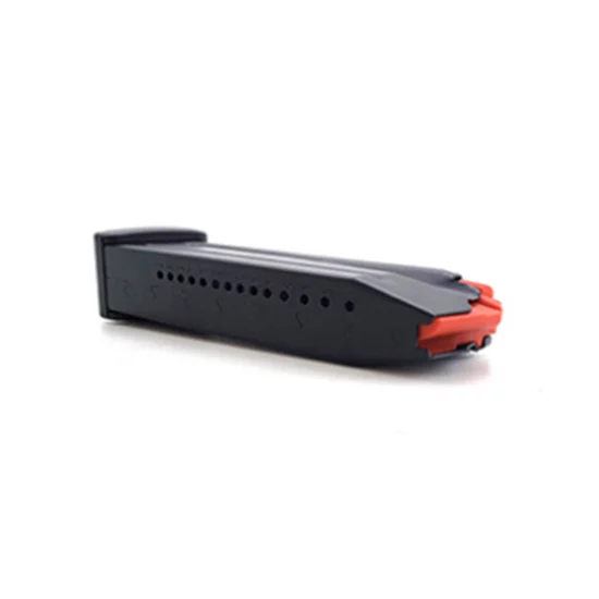 Heckler & Koch VP9/P30 9mm black steel magazine with red follower