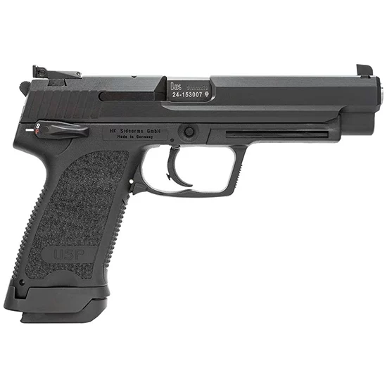 Heckler & Koch USP9 Expert V1 9mm pistol in black with two 15-round magazines