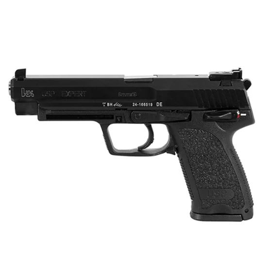 Heckler & Koch USP9 Expert V1 9mm 5.2 inch pistol, black, right side