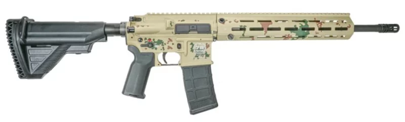 H&K MR556 75th Anniversary Tropentarn 5.56 16.5in rifle