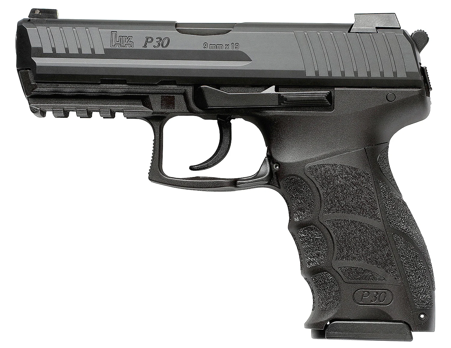 H&K P30 V3 DA/SA 9mm 3.85in 2x15rd