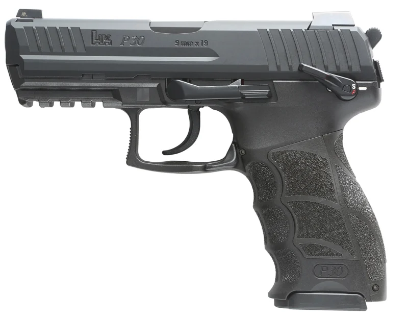 Heckler & Koch P30 S V3 9mm semi-auto pistol 3.85in barrel black