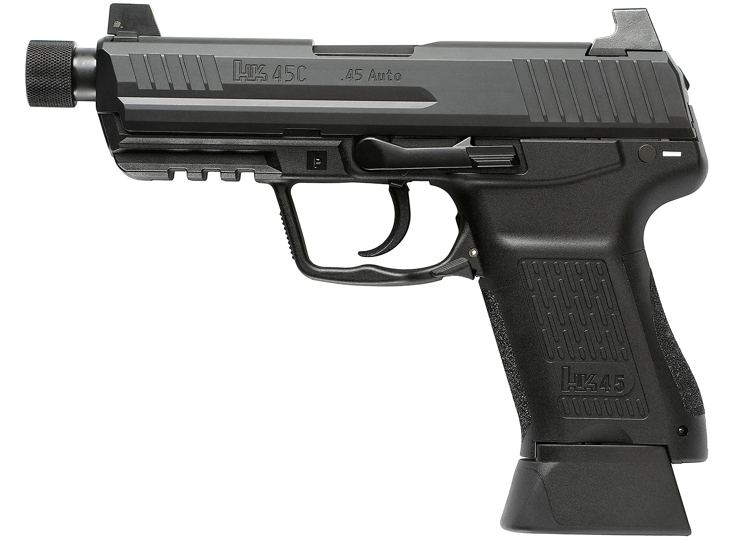 Heckler & Koch HK45 Compact Tactical V7 .45 ACP 4.57 inch threaded barrel black