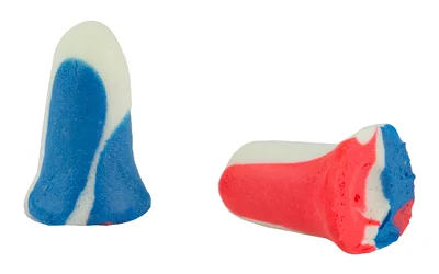 Howard Leight Super Leight USA foam earplugs 10 pair red white blue NRR 33 dB