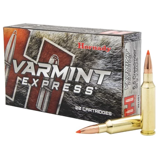 Hornady Varmint Express .224 Valkyrie 60 gr V-MAX polymer tip 20/box ammunition