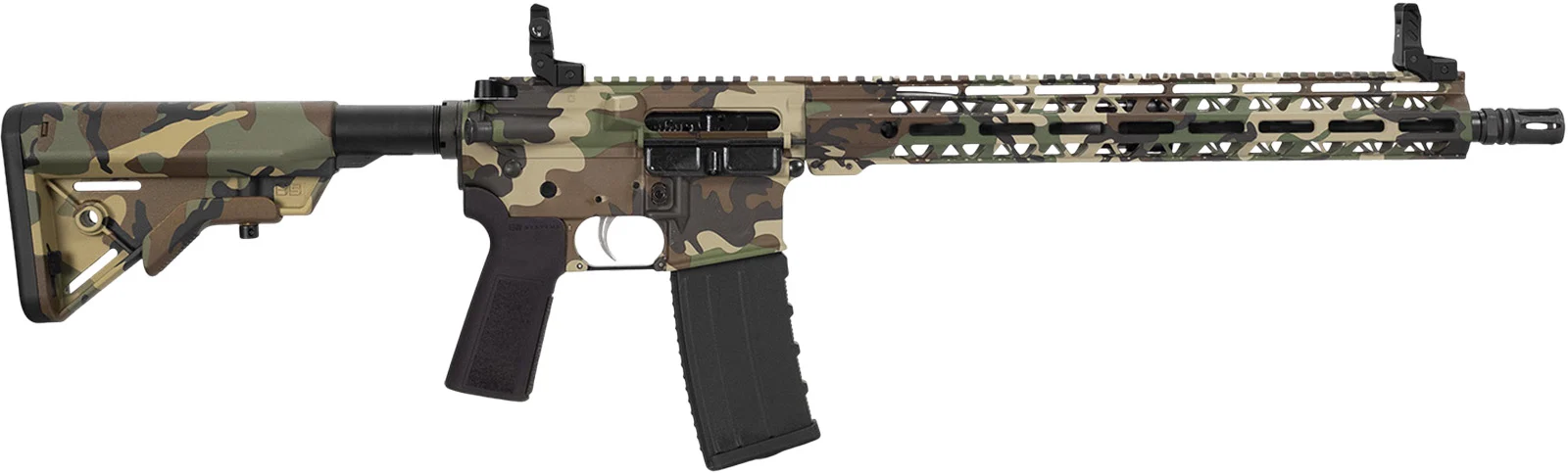 Hi-Point HP-15 Pistol .300 AAC Blackout 10.5-inch threaded barrel M81 camouflage right side
