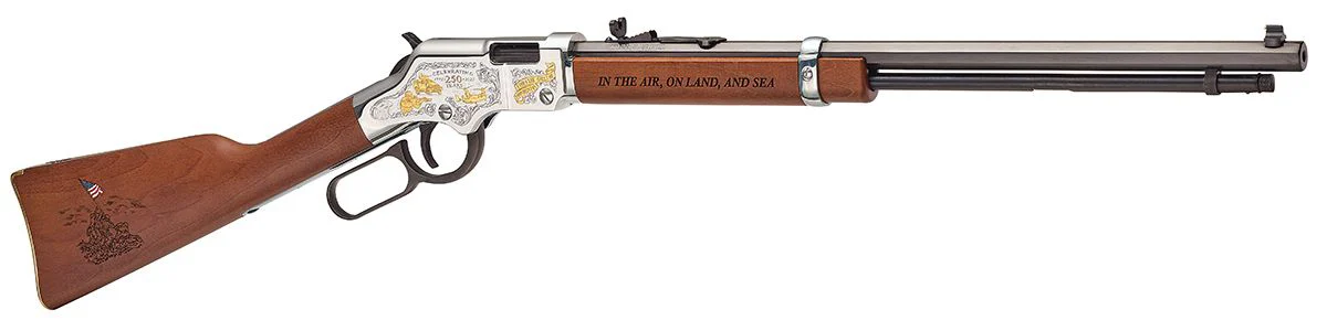 Henry Spirit of the Corps H004MC .22 LR 20-inch octagon barrel walnut stock