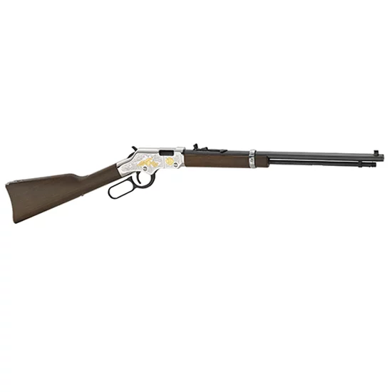 Henry Golden Boy Second Amendment Tribute lever-action rifle, 20in octagon barrel, walnut stock