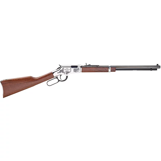 Henry Golden Boy Silver Father's Day Edition 20-inch octagon barrel rifle with walnut stock