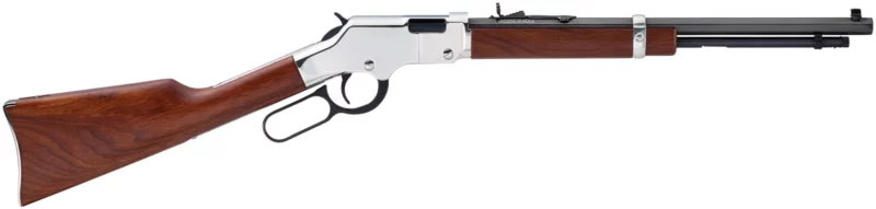 Henry Golden Boy Silver Youth H004SY .22 S/L/LR 17in octagon blued barrel walnut stock