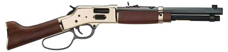 Henry Big Boy Mare's Leg .357 Mag 12.9-inch octagon blued barrel polished brass receiver walnut grip