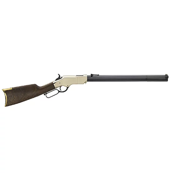 Henry Original Rare Carbine H011R .44-40 20.5in octagon barrel, polished brass receiver, walnut stock