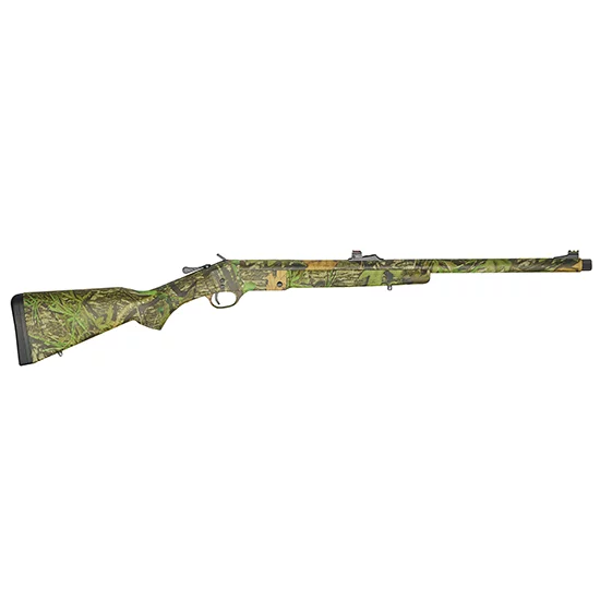 Henry Single Shot Turkey 12 Gauge Mossy Oak Obsession shotgun with fiber-optic sights