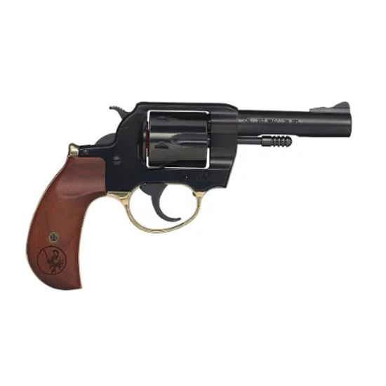Henry Big Boy 4in blued revolver .357 Magnum/.38 Spl with Birdshead walnut grip