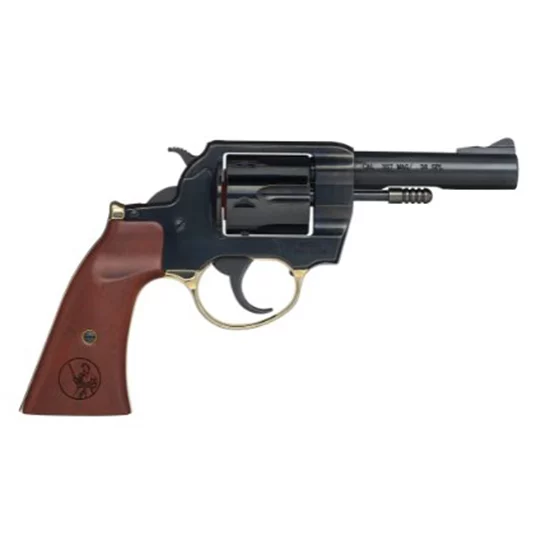 Henry Big Boy 4 inch blued revolver .357 Magnum/.38 Special with Gunfighter walnut grip