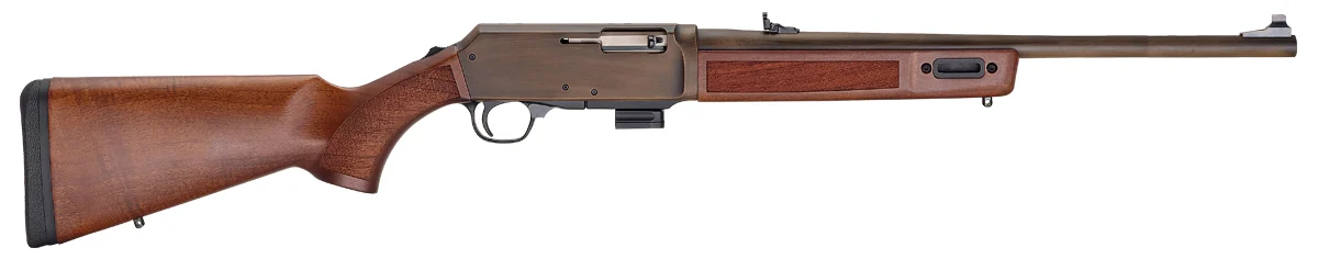 Henry Homesteader M-LOK 9mm rifle brushed bronze finish with walnut stock