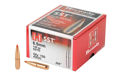 Hornady 26302 SST 6.5mm (.264) 140 gr 100ct box
