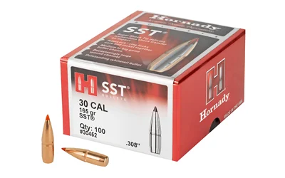 Hornady SST .308 165 gr Super Shock Tip bullets 100 per box