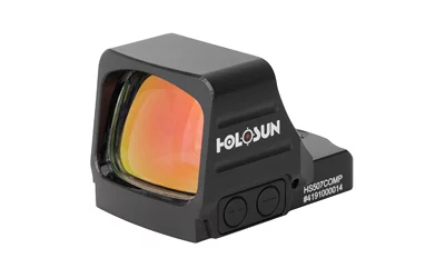 Holosun HS507COMP 507 Comp reflex sight, black, 1.1 x 0.87 inch window, red multi-reticle
