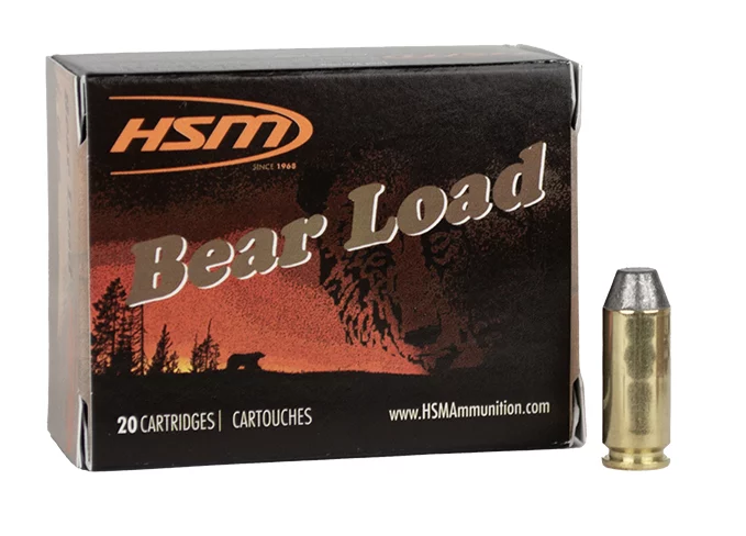 HSM Bear Load 10mm Auto 200gr RNFP 20rd box