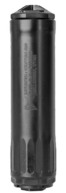 HUXWRX Ventum 556 suppressor black nitride 3D-printed titanium core 17-4 stainless housing