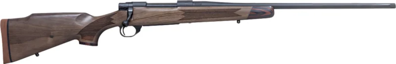Howa M1500 Mini Action Super Deluxe bolt-action rifle, 223 Remington, 22 in walnut stock