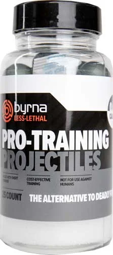 Byrna Technologies Pro Training Projectiles 25-count tub .61 cal