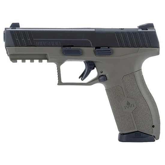 IWI Masada 9mm OD Green pistol, 4.1-inch barrel, optics-ready