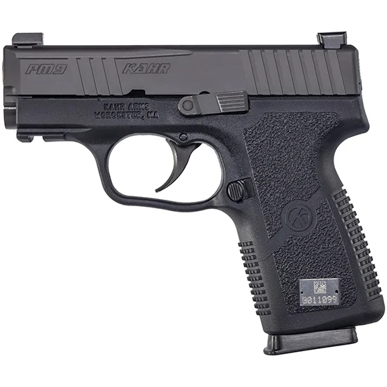 Kahr Arms PM9 Covert 9mm compact pistol in black, Shooter's Model