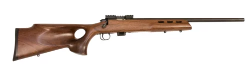 Keystone Sporting Arms 722 Varmint .22 LR bolt action rifle, 20 inch barrel, walnut thumbhole stock, blued finish