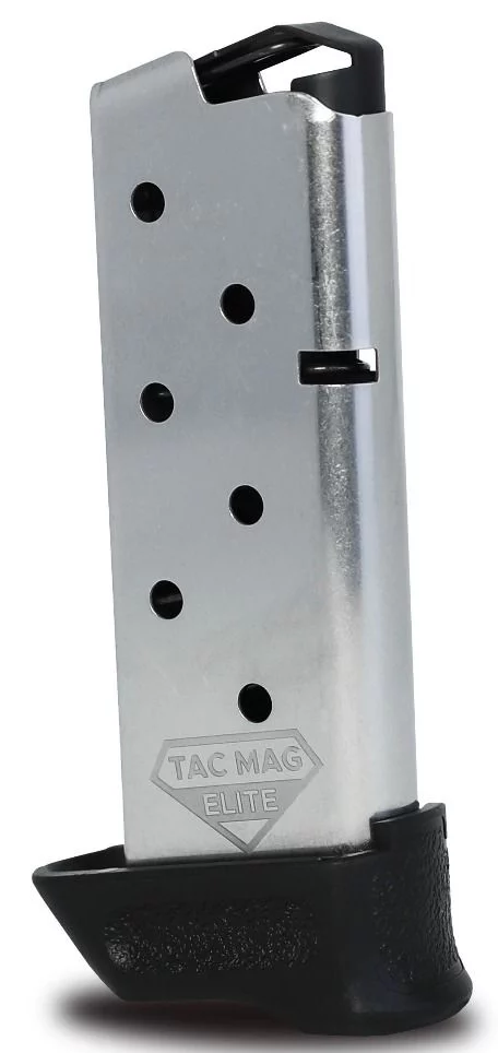 Kimber Micro 9 Tac-Mag 7-round stainless steel magazine with textured finger extension