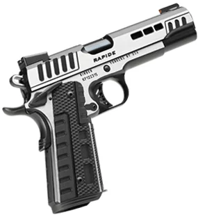 Kimber Rapide Scorpius .45 ACP 1911 pistol with Black KimPro II finish and black G10 grips