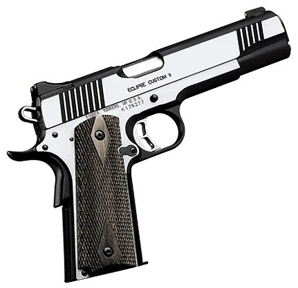 Kimber Eclipse Custom II .45 ACP 5-inch two-tone pistol with tritium sights and laminated grips