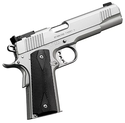 Kimber Stainless Target II 1911 9mm 5 inch stainless steel pistol with adjustable sights