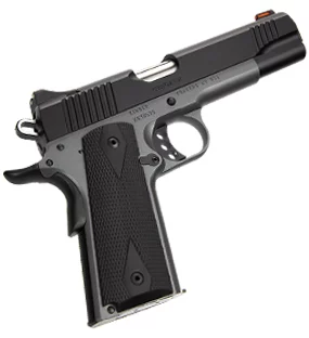 Kimber Custom LW Shadow Ghost 1911 .45 ACP 5-inch, gray frame and black slide with fiber-optic sight