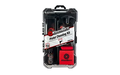 Kleen-Bore K211 Classic .22 Cal Handgun Cleaning Kit in polypropylene case